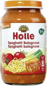 Spaghetti Bolognese BIO dětské jídlo 220 g - HOLLE